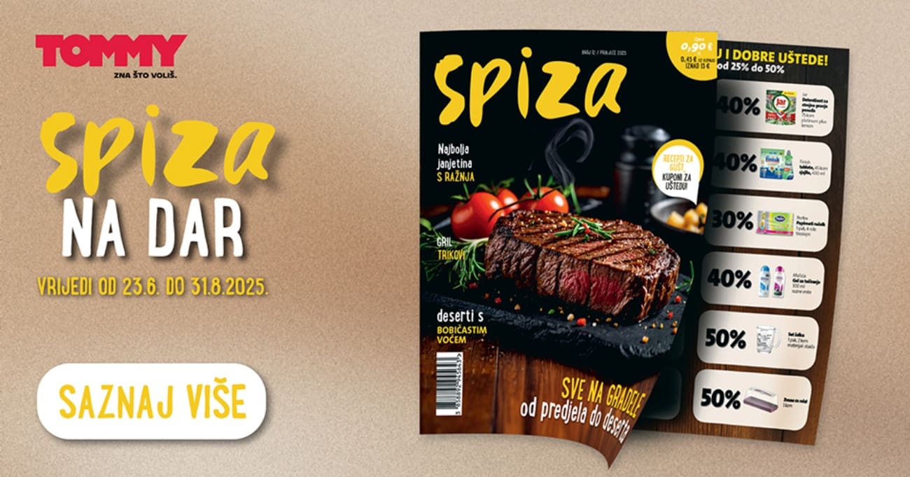 Novi magazin Spiza u prodaji!
