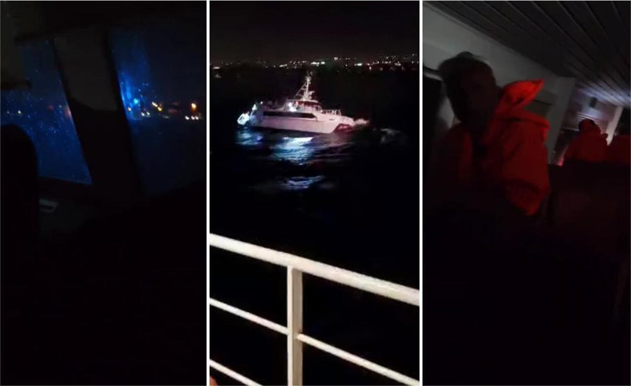 'PAZI SAMO DICU, EJ'  Pogledajte video snimljen unutar katamarana Melita tijekom havarije