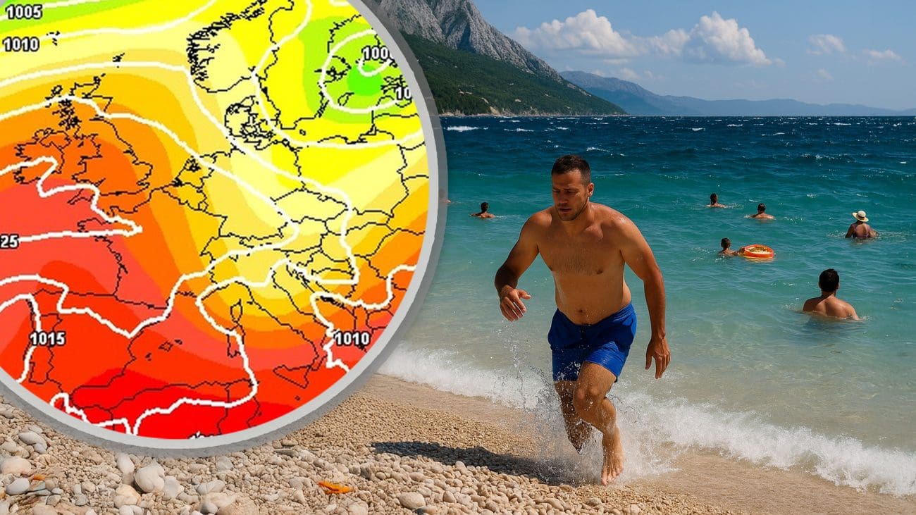 Za sve koji putuju za Zagreb - večeras je moguće nevrijeme. Evo kakvo nas vrijeme očekuje za vikend i kada će konačno vrućine posustati