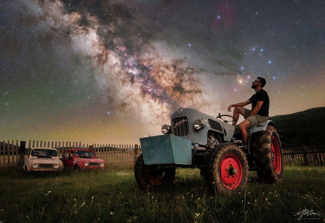 Ovo je vjerojatno najbolja astronomska fotografija snimljena u Hrvatskoj. Mliječna staza izgleda spektakularno